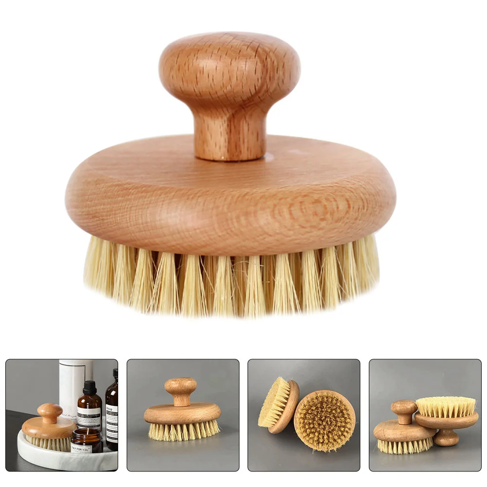 

Bath Scrubber Brush Handle Bathing Cleaning Tool Body Portable Practical Shower