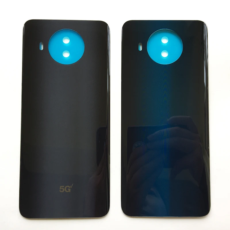 

Новинка, оригинальный новый чехол для Nokia 8.3, задняя крышка батарейного отсека TA-1243, Задняя стеклянная панель TA-1251, Крышка батарейного отсека