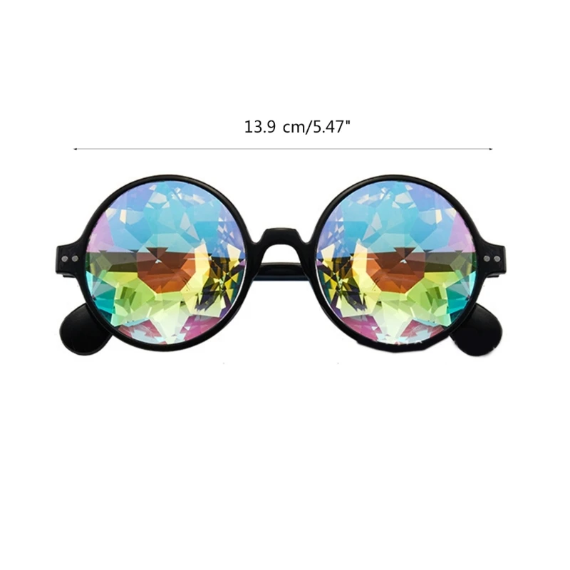 Очки-калейдоскопы очки призматические преломляющие аксессуар для фестиваля