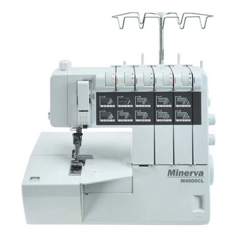 Швейная машина Minerva M4000CL ( Тип - Оверлок съемная прижимная лапка регулировка