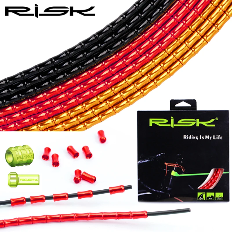 

RISK RC303 Mountain Road Bike Bicycle Competition Full Protection Derailleur Shift Brake Link Cable Oil Catheter Line Wire Set
