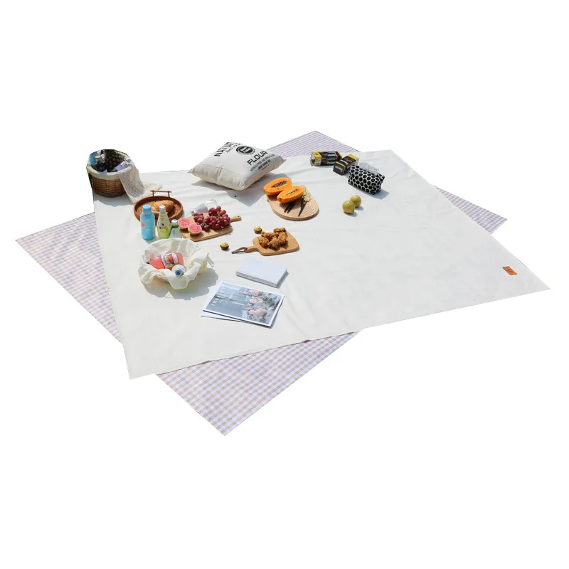 

Простые однотонные туристические весенние туристические коврики для кемпинга водонепроницаемые портативные влагостойкие коврики для пик...