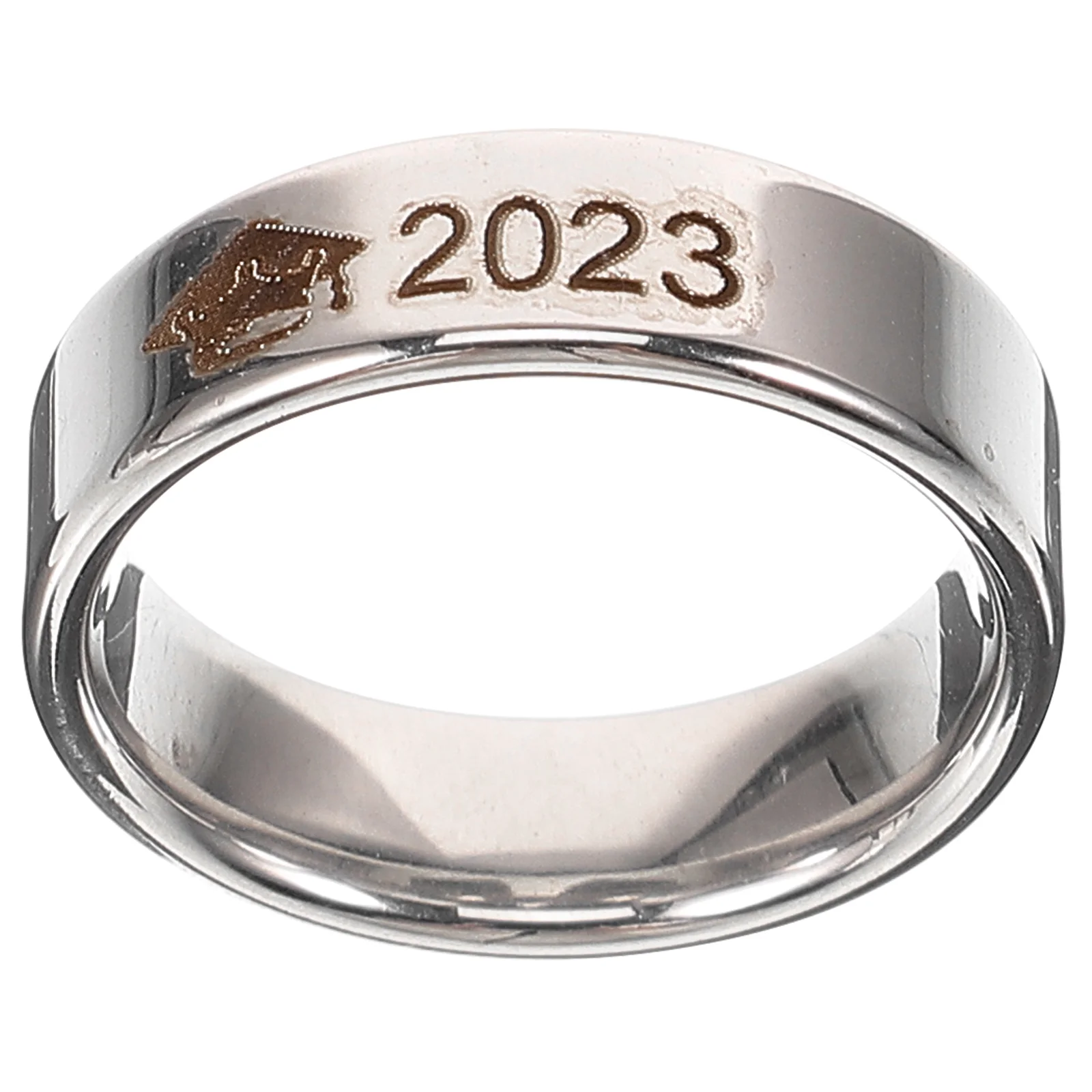 

Graduation Elements Ring Decor Unisex Finger Ring Fashionable Ring for Graduation Party Grad Gift