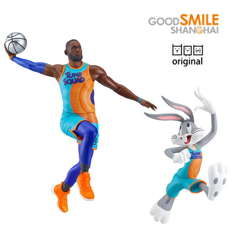 

Good Smile Genuine Pop Up Parade Space Jam Lebron James Bugs Bunny GSC Action Figure Model Kit Collectible Toys Child Toys