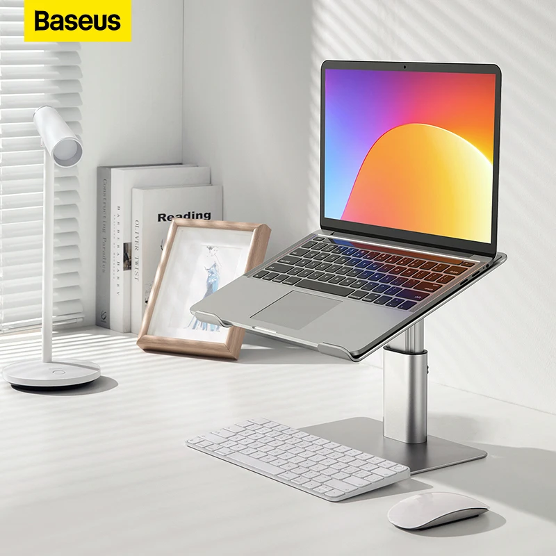 

Baseus Laptop Stand Metal Adjustable Notebook Stand Heat Dissipation Desktop Laptop Holder For Laptop Macbook air Tablet iPad