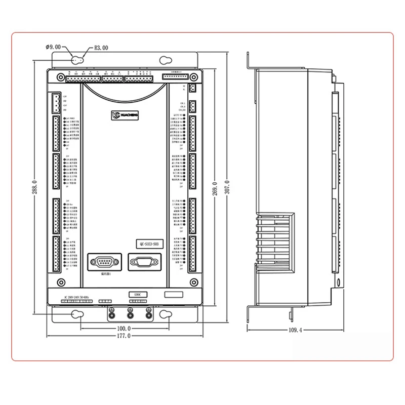 QC-S1E-3R0 одноосевой манипулятор для литья под давлением система управления