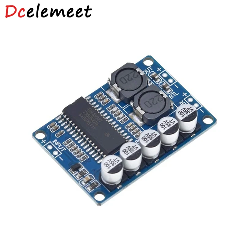 

TDA8932 Digital Power Amplifier Board Module 35W Mono Amplifier Module Low Power Consumption Stereo Amplifier for Speaker