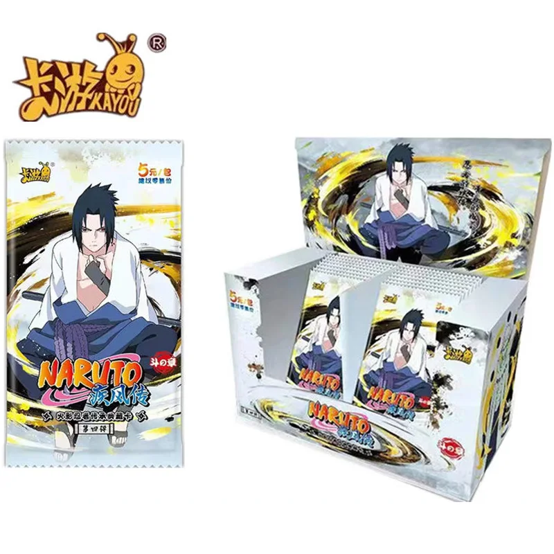 Новая коллекционная карточка KAYOU Naruto настольная игра персонаж аниме двухмерное