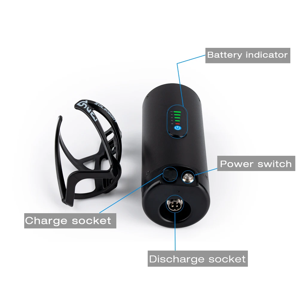 Мини-бутылка для воды батарея электровелосипеда Samsung 3500 мАч Bafang 500 Вт 350 250