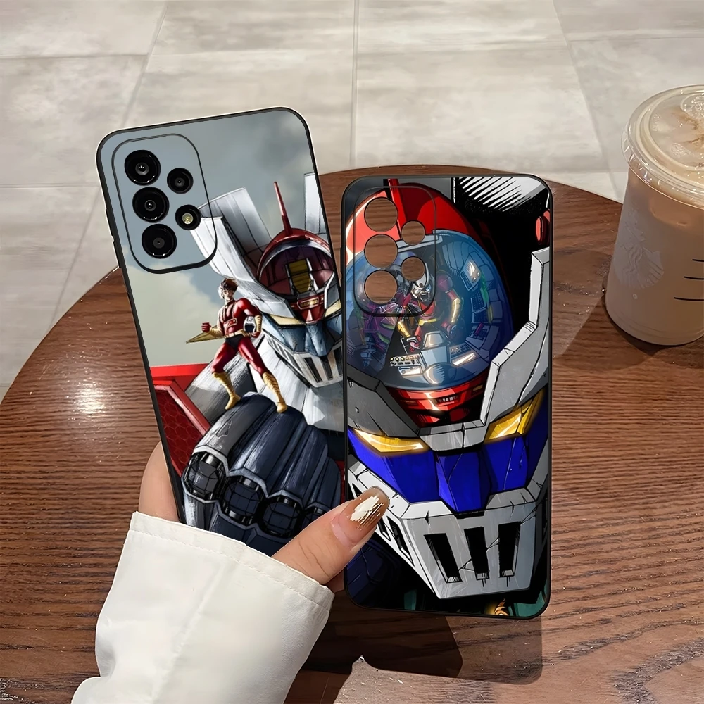 Manga Mazinger Z Anime Phone Case For Samsung S25 S24 Ultra S23 Fe S22 S20 S21 Plus A13 A14 A54 A34 A24 A53 Cover