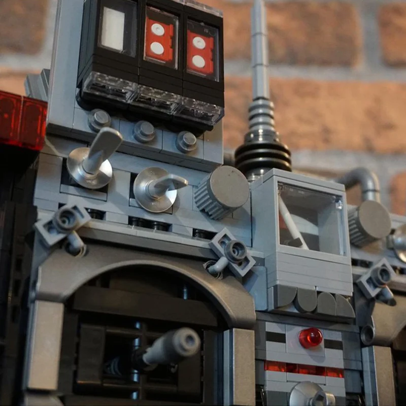 2140 деталей MOC: Модель DeLorean Доктора Брауна с дистанционным управлением, конструктор, архитектурная модель, идея для рождественского подарка, кирпичики для детей (art.: 3920dc6e3b5d4) - 3920dc6e3b5d4
