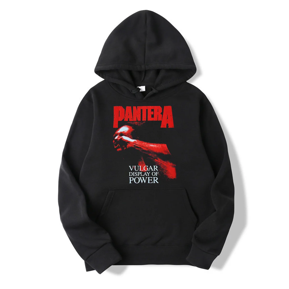 

Winter Cotton Essential Men Pantera Red Vulgar Display of Power Hoodie Sweatshirts Women Graphic Ladies Hoodies Unisex M-5XL