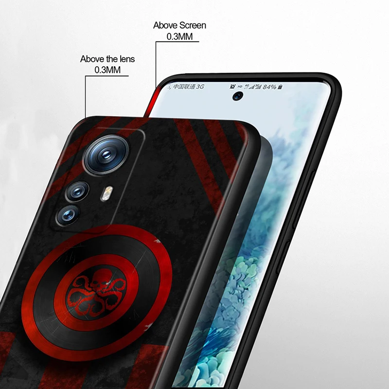 Чехол для телефона с рисунком Marvel Captain America Xiaomi Mi 14 13T 13 12T 12 11T 11i 11 10T 10 Pro Lite