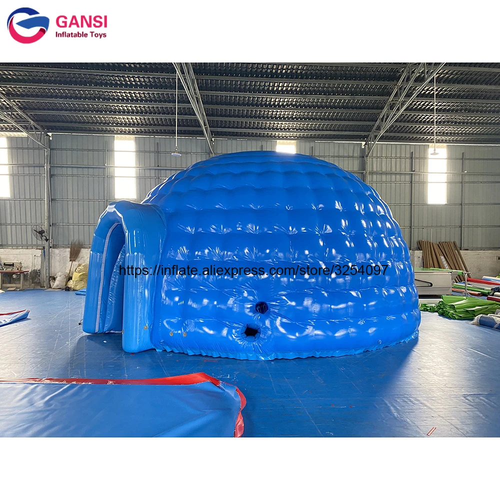 Надувная купольная палатка для наружного события портативная Водонепроницаемая