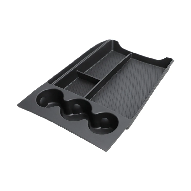 Нижняя центральная консоль Органайзер лоток с подстаканником для подстаканника