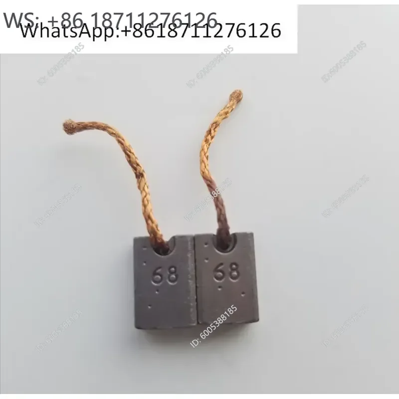 Фото 1 шт. для двигателя Fresenius 4008S, импортная угольная щетка 5x8x12 мм для двигателя 24В, запасные части. №2