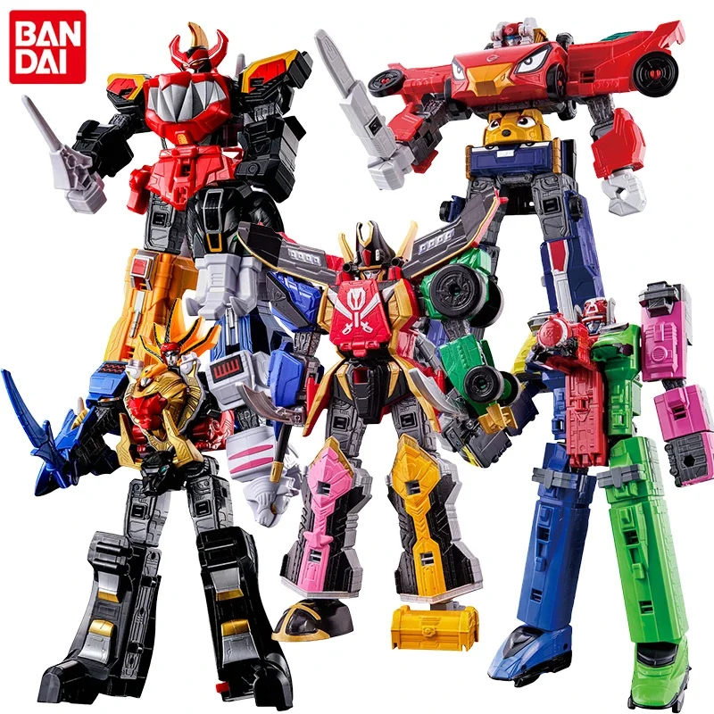Фото Bandai DX ROBO UNIVERSE Аниме Фигурка Супер Синтай Экшн-игрушки для мальчиков и девочек Дети Рождественский подарок Модель украшение подарок на день рождения №1