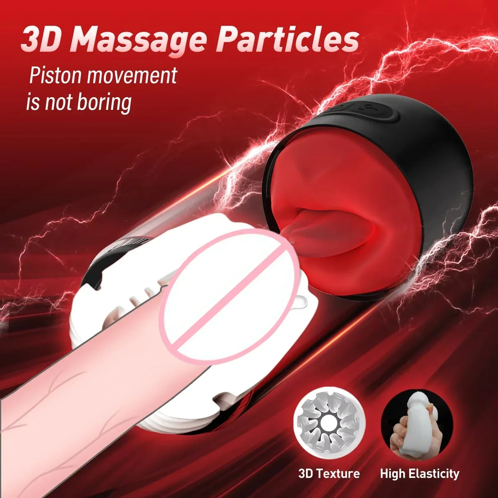 Автоматическая мужская чашка для мастурбации с управлением через приложение