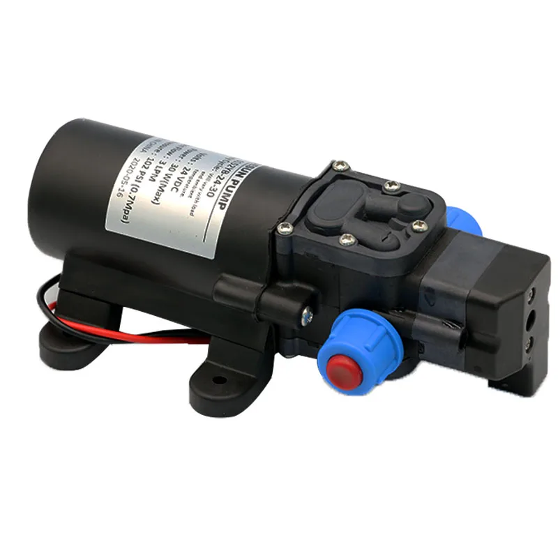 2V 24V 30W 3L/min micro self-priming electric water pump with intelligent switch washing booster pump