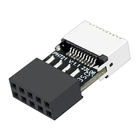 Адаптер материнской платы USB C Разъем TYPE-C 9-контактный разъем для материнской платы корпуса USB2.0 9-контактный разъем «папа» на «мама» TYPE-E Разъем Type-C