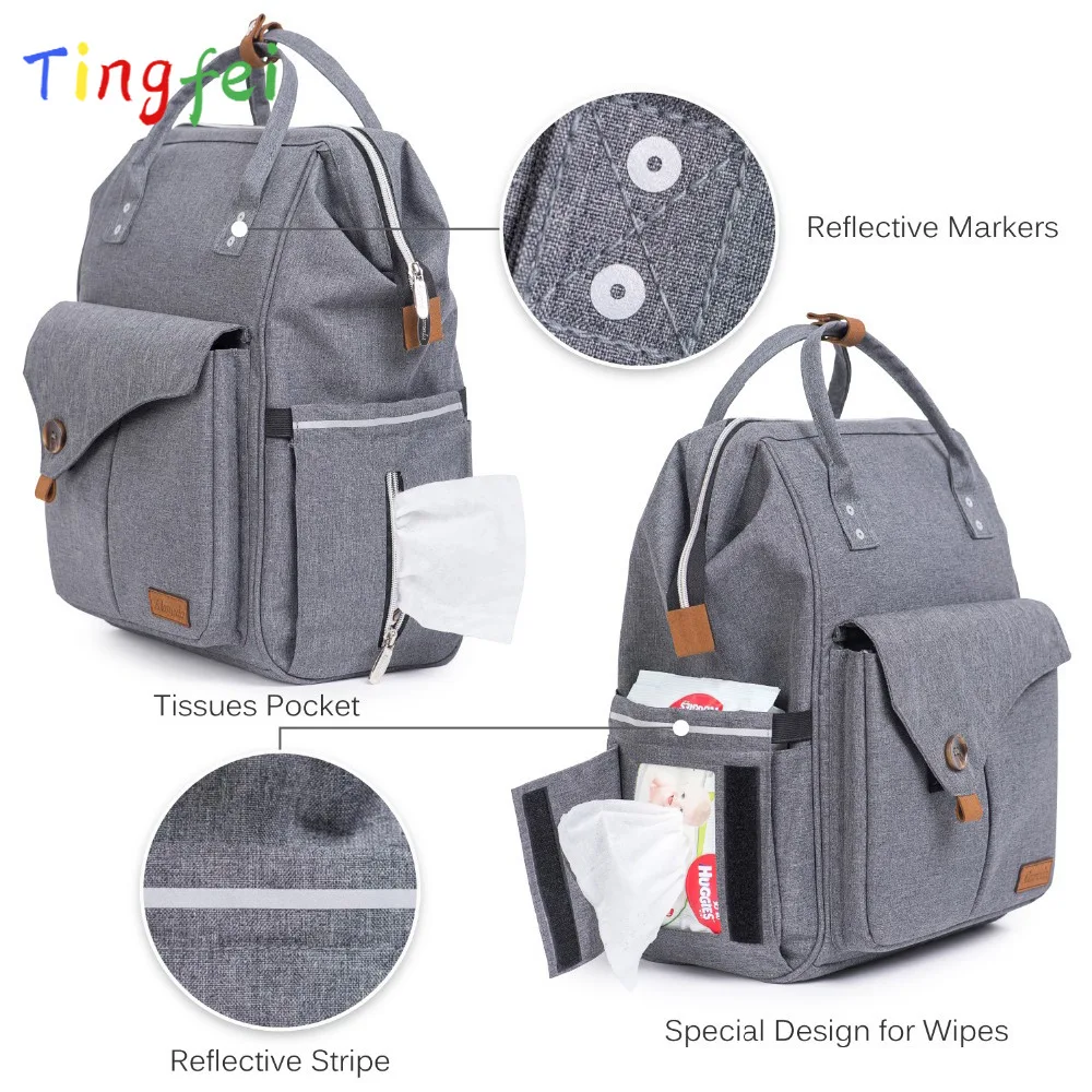 

Mummy Bag Waterproof Travel Baby Diaper Bags For Mom Stroller Mommy Maternity Totes Baby Diaper Bag Nappy Bag Shoulder Bag