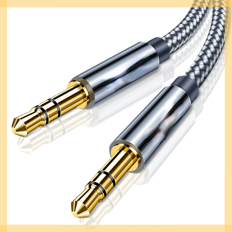 

Factory Direct Selling Aux Cable Speaker Wire 3.5mm Jack Audio Cable For Car Headphone Adapter Male Jack to Jack 3.5 mm Cord Fo