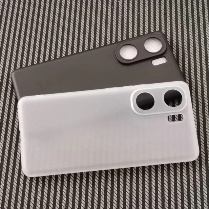 2 шт. черно-белые матовые Силиконовые чехлы из ТПУ для vivo iqoo neo 9 pro neo9 neo9pro