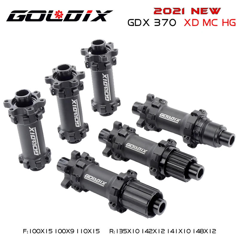 

GOLDIX 28H M370 MS XD HG mountain road bike sealed bearings ultra-light 350g ratchet36 / 60T hub Support SHIMANO SRAM flywh