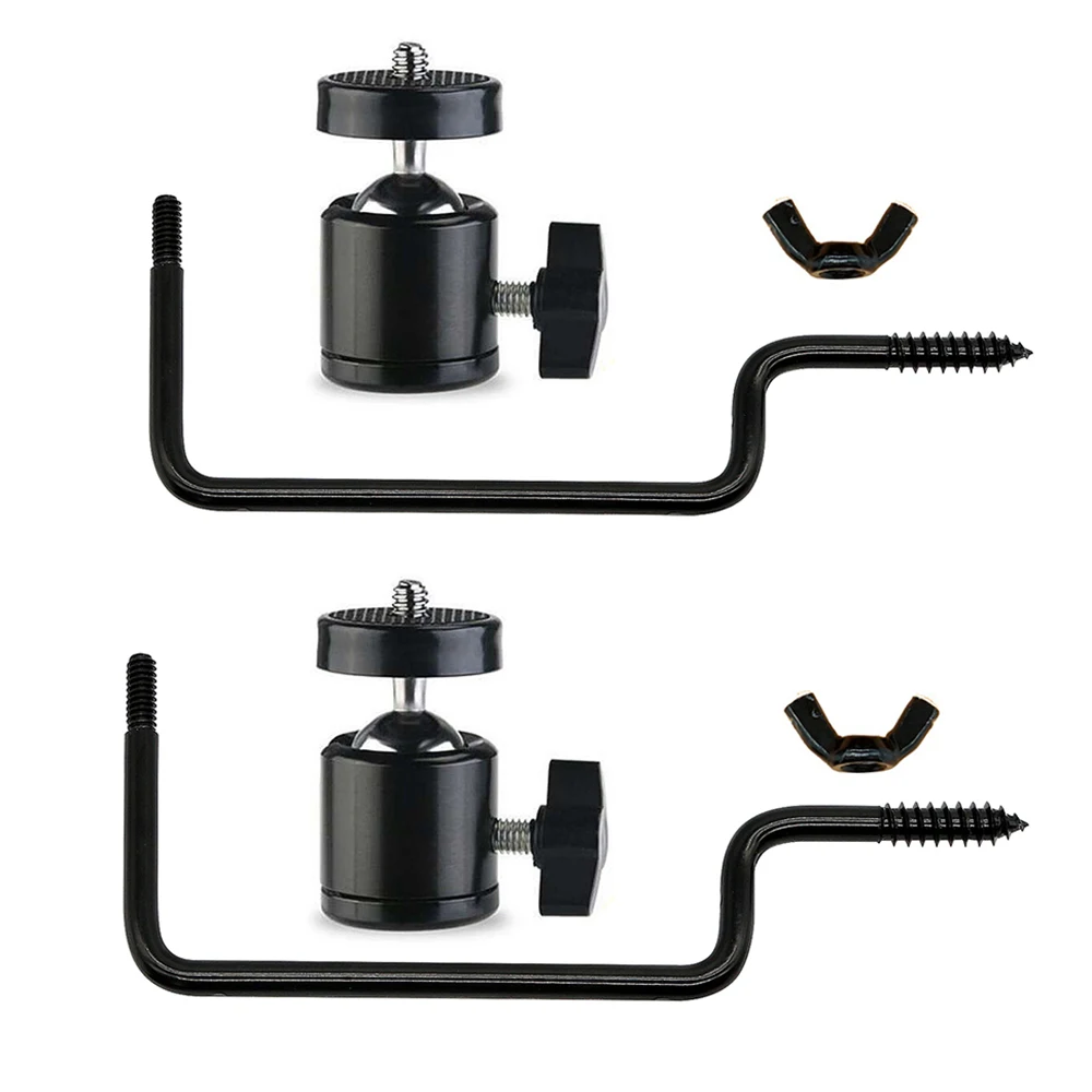 M112 Tree Mount Stick Holder 1/4 Inch for Hunting Trail Cameras and Solar Panel Charger 360 Degree Adjustable Rotating