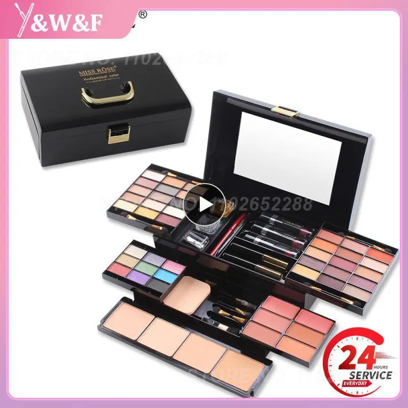 

MISS ROSE39 color matte eyeshadow box cosmetic case multi-function trimming palette makeup palette TSLM