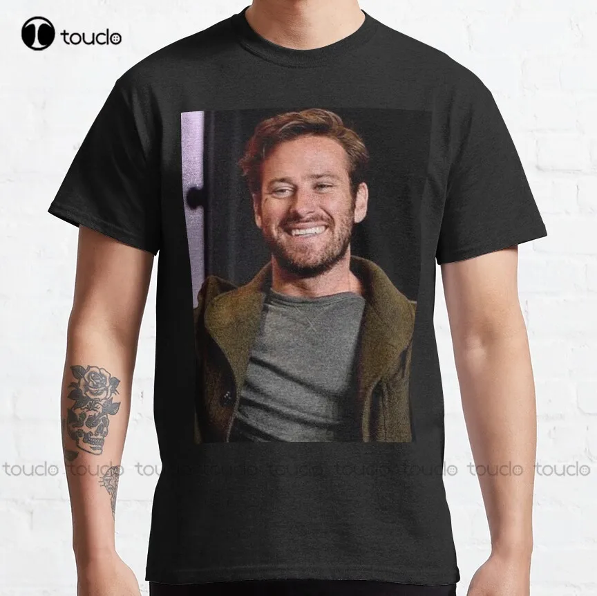 

Классическая футболка Armie Hammer с постером, рубашка с пиратским принтом, забавная уличная одежда, мультяшная футболка, индивидуальный подарок, женская, на все сезоны, новинка, популярная