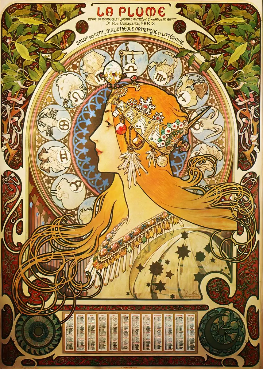 

Художественные плакаты Alphonse Mucha на холсте