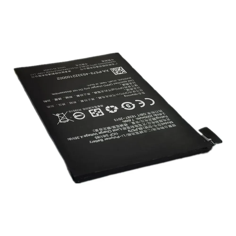 Новый 100% оригинальный аккумулятор BLP579 2000 мАч для OPPO R5 R5S R8105 R8106 R8107 R8109 сменные