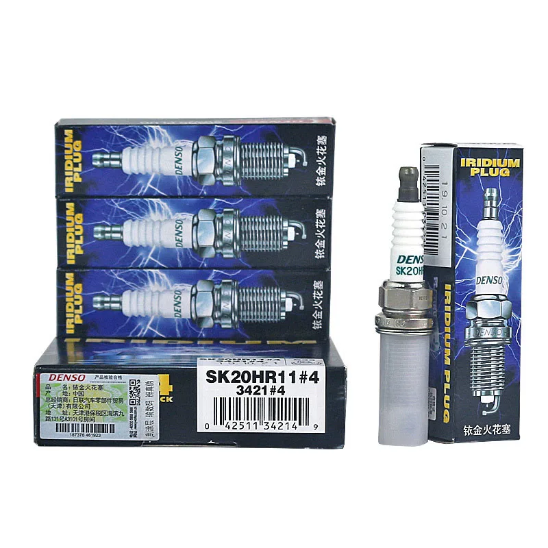 SK20HR11 3421 DENSO Иридиевая свеча зажигания для TOYOTA CAMRY COROLLA HIACE FJ CRUISER HIGHLANDER LEXUS ES GS IS LS LX