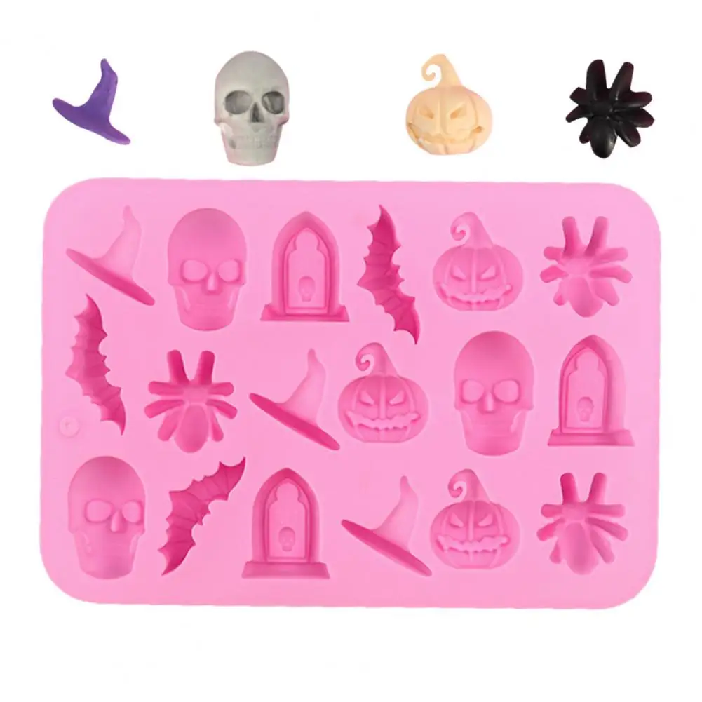 Силиконовые формы для Хэллоуина в виде черепа