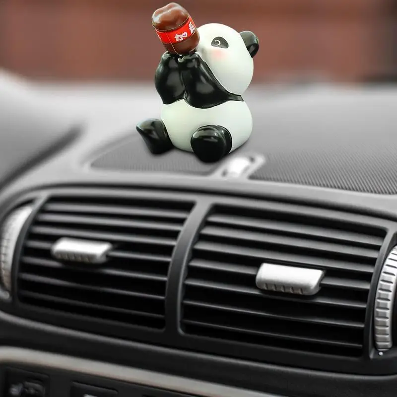 

Cute Dashboard Animal Car Interior Mini Animal Doll Decoration Small Animal Figurine Statue Car Home Decor Automobile Accessorie