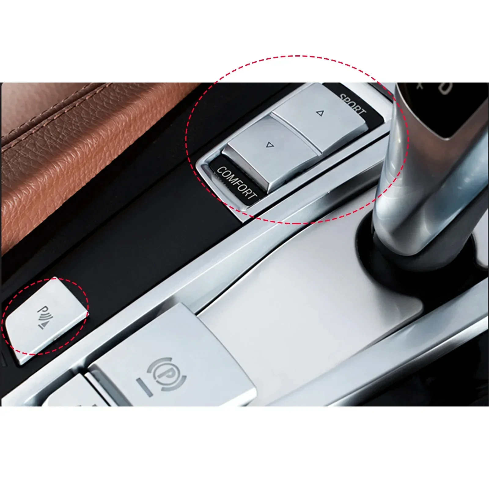 Для BMW 5 6 7 серии X3 F25 X4 F26 F10 F01 F02 спортивный режим хромированная функция
