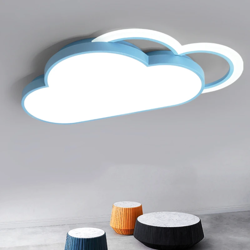 

modern blue cloud unusual chandeliers