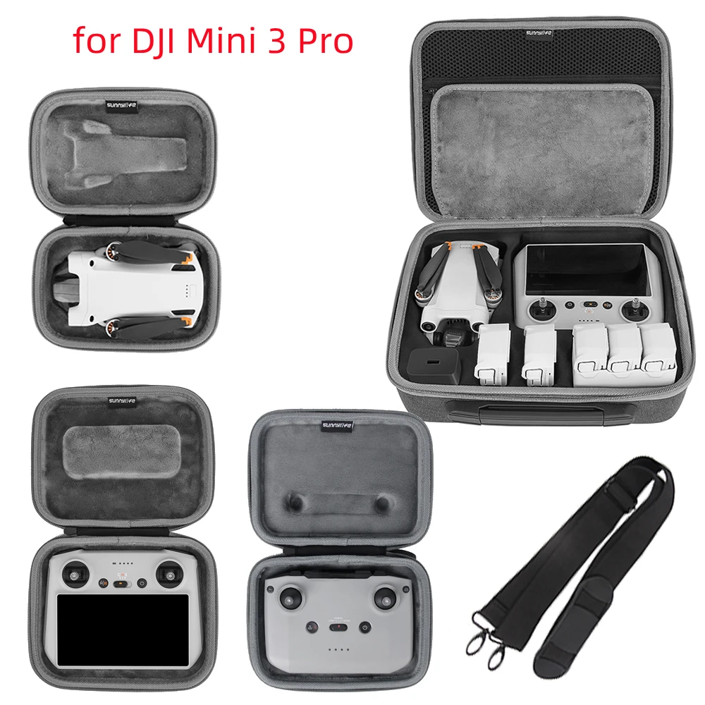 

For DJI Mini 3 Pro Storage Bag for DJI RC Case Portable Carrying Box Case Handbag Smart Controller Accessories
