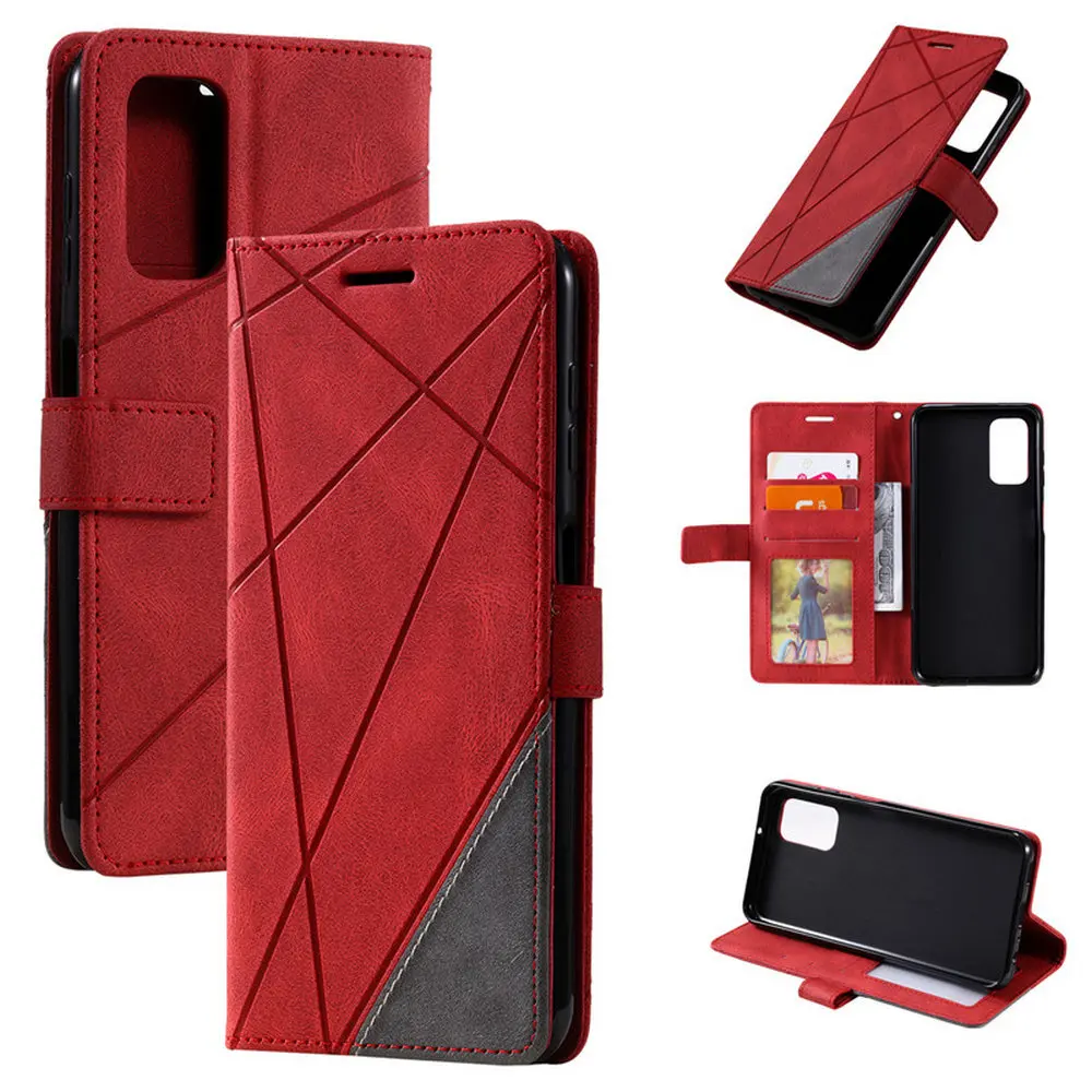 

A51 A71 5G Flip Case Luxury Texture Leather Card Coque for Samsung Galaxy A21S Wallet Funda for Galaxy A21 A 01 31 41 51 Cover