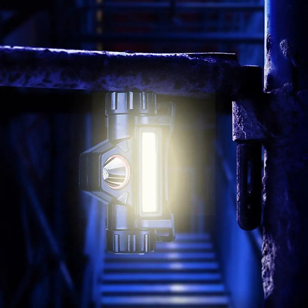 

Светодиодный мини-фонарь XPE COB, портативный фонарь, встроенный уличный аккумулятор, перезаряжаемый свет 18650, для походов, кемпинга, Nigh M9R6