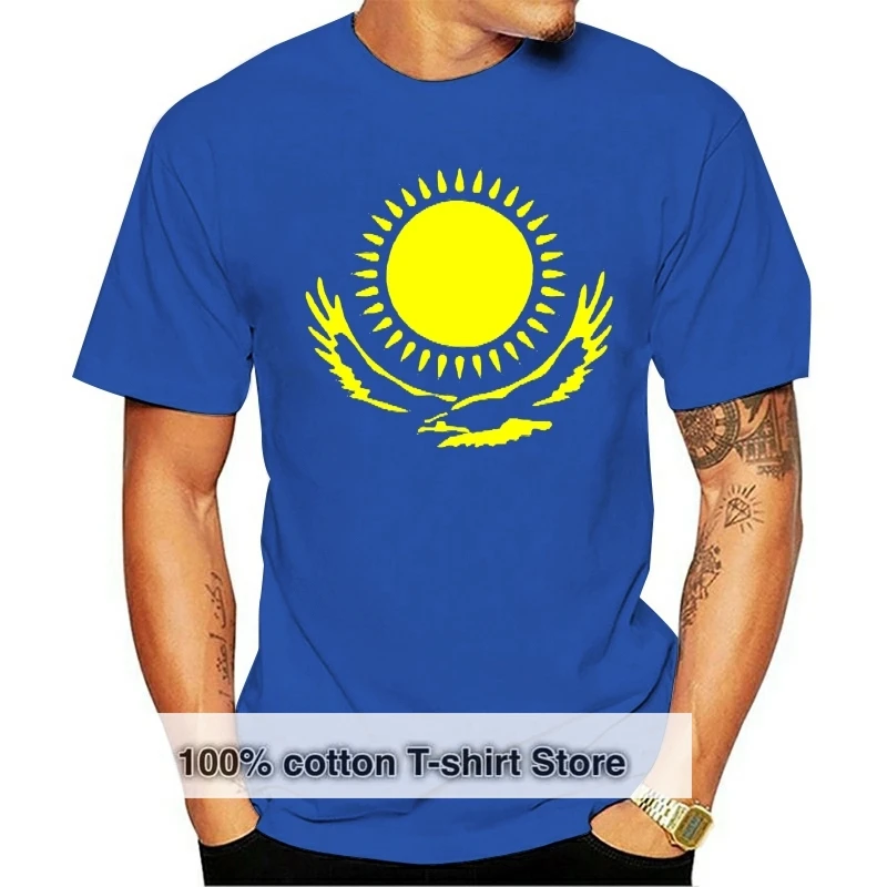 Казахстан Международная Футболка-Поддержка вашей страны футболка спорт флаг