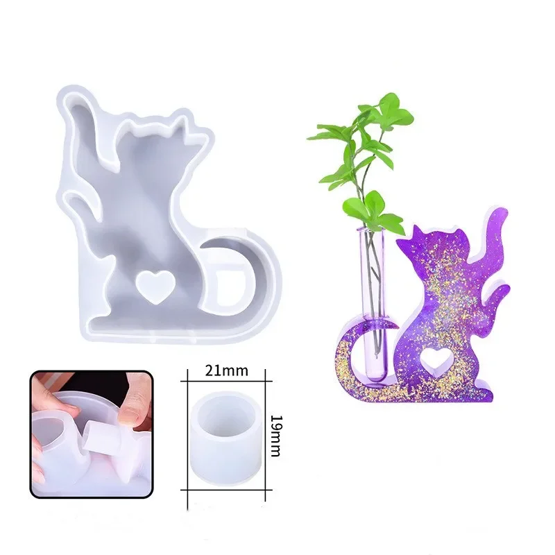 Силиконовая форма для бетона животных цветов органов гипсовая самостоятельного