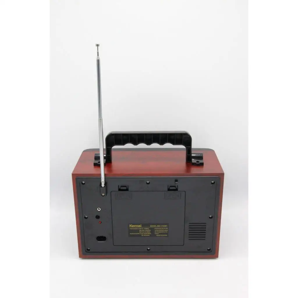 

Kemai MD-1705BT Bluetooth Usb Sd Fm ностальгическая музыкальная шкатулка USB FM портативное стерео цифровое мобильное радио