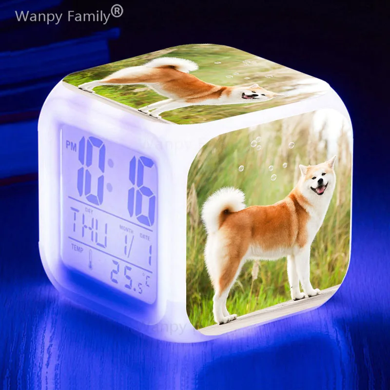 Boys Girls Gifts Student Room Touch Sensing Wake Up Timer Portable Desk Clock