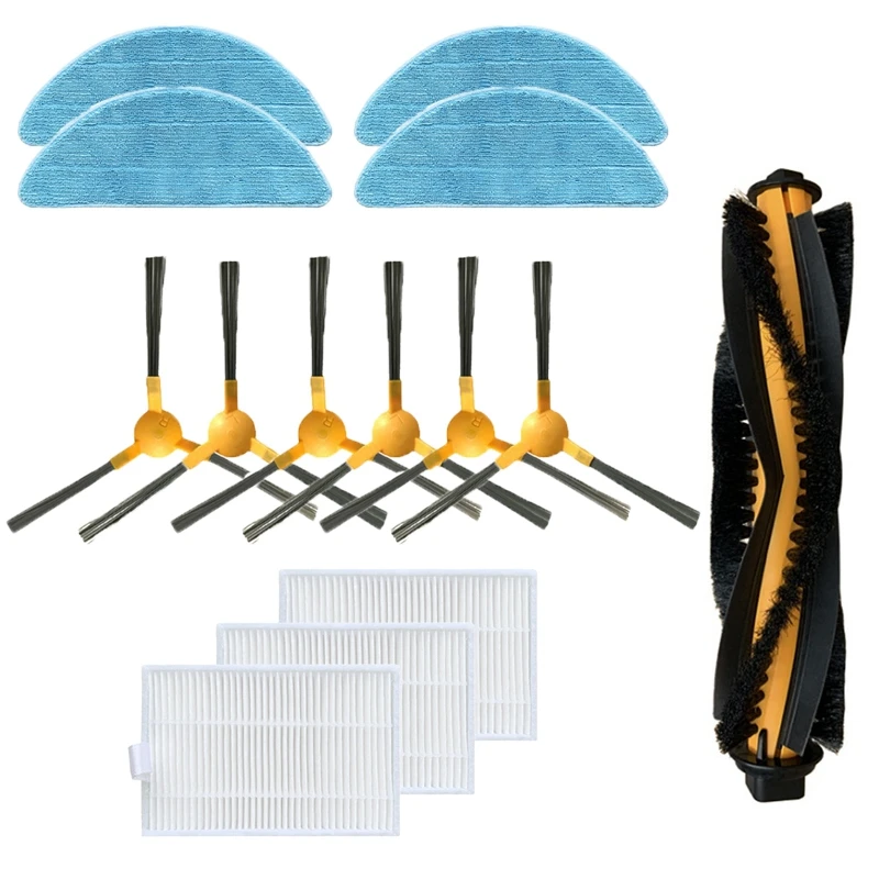 

Main Brush HEPA Filter Side Brush for MOOSOO RT30 RT40 RT50 Robot Accessory Set Vacuum Cleaners Parts Accessories