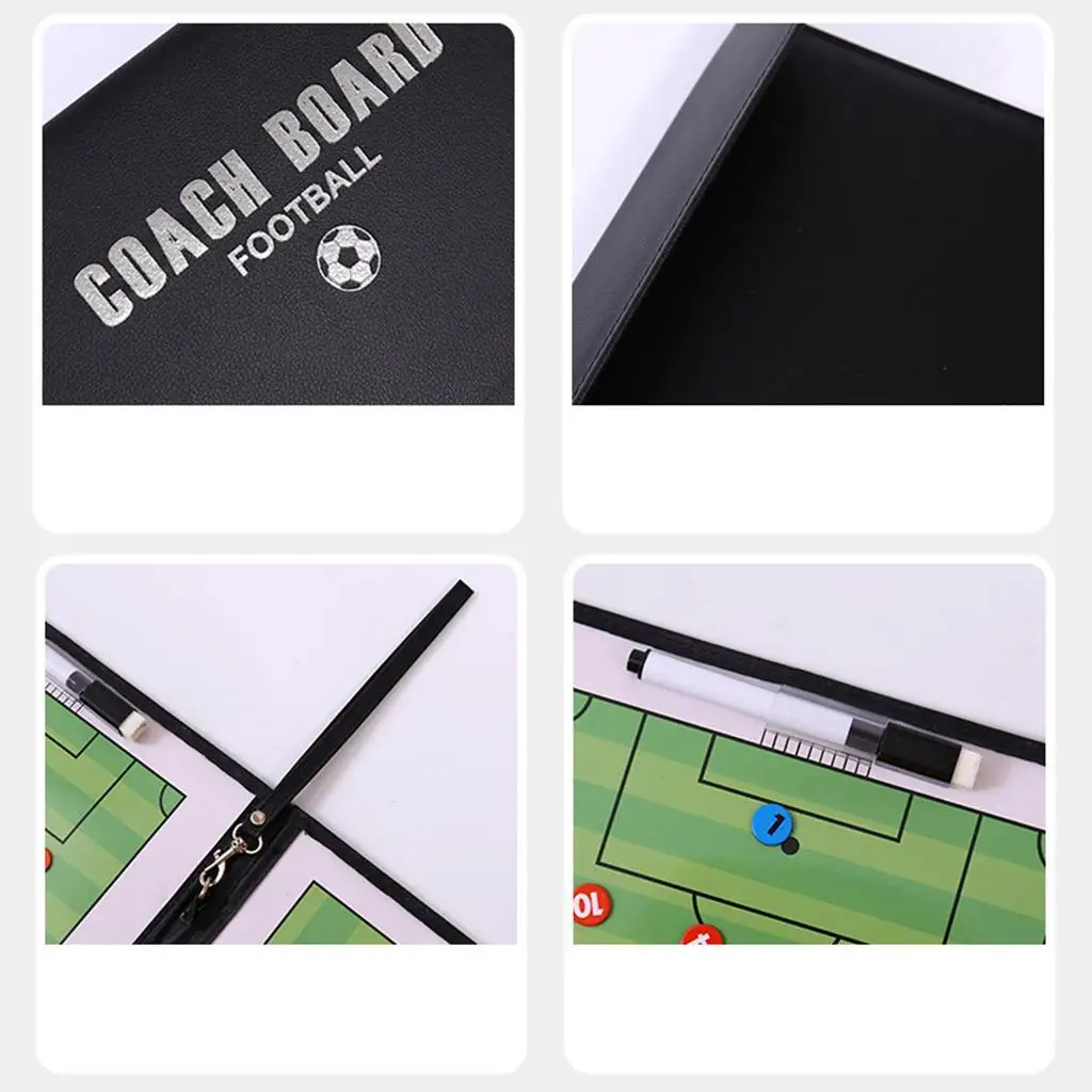 

Coaching Board Coaches Clipboard Strategy Magnetic Board Tool Football