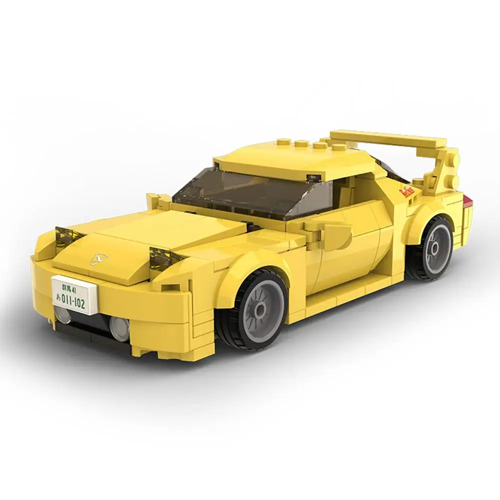 

1:24 Car Assembled Building Block Car Toys C55012/C55013/C55014 Racing Vehicle Model Ornaments AE86 / FC35 Toy For Children Gift