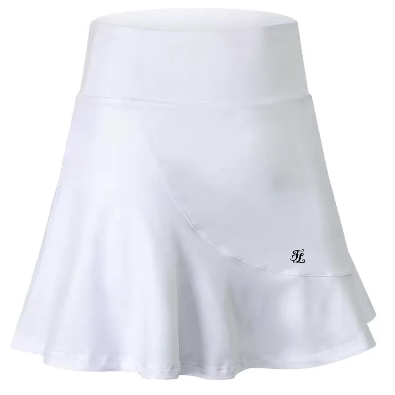 Women Golf Sports skirt Loose Cheerleader short Skirt safety pant quick-dry elastic Running Fitness skirt Tennis A-line skirt
