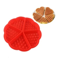 wedding silicone waffle mold square round shaped cake mousse baking muffin chocolate bread cookie bakeware pans kitchen supplies